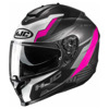 Foto: Motorhelm HJC, C70 Silon Wit-Roze