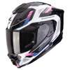 Foto: EXO-1500 Air Sleek Integraalhelm Wit-Rood-Blauw