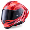 Foto: Supertech R10 Arius Integraalhelm Zwart-Wit-Rood