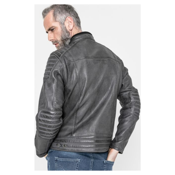 Foto: Leather Jacket Storm Grey