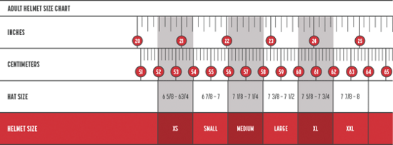 Foto: Size chart Simpson