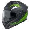 Foto: iXS Full Face Helmet iXS216 2.0 Mat Zwart-Groen