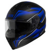 Foto: iXS Full-face helmet iXS1100 2.3 Mat Zwart-Blauw
