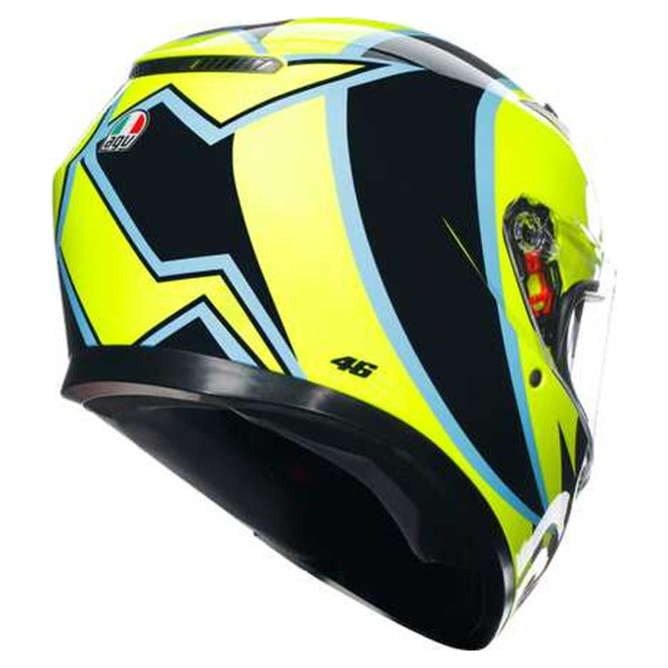 Foto: K3 E2206 MPLK ROSSI WT PHILLIP ISLAND 2005 Integraalhelm