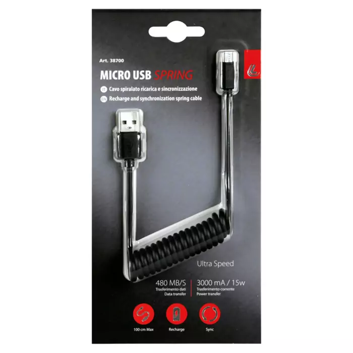 Foto: Micro Usb 1m Oplaadkabel
