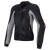 Foto: Stella Troop-Air Motorjas Zwart-Grijs-Roze