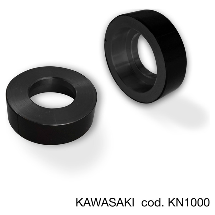 Foto: Kawasaki Adaptors Voor De Remhendelprotectors En Bar End Spiegels(set)