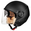 Foto: Motorhelm , Cooper Mat Zwart