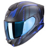 Foto: Exo-530 Air Theras Integraalhelm Mat Zwart-Blauw