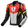 Foto: Hyperspeed Air Motorjas Zwart-Rood-Fluor