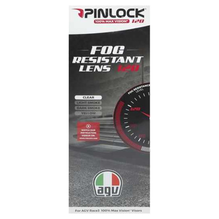 Agv Max Pinlock Lens 120 Pista Gp Rr/pista Gp R/corsa R