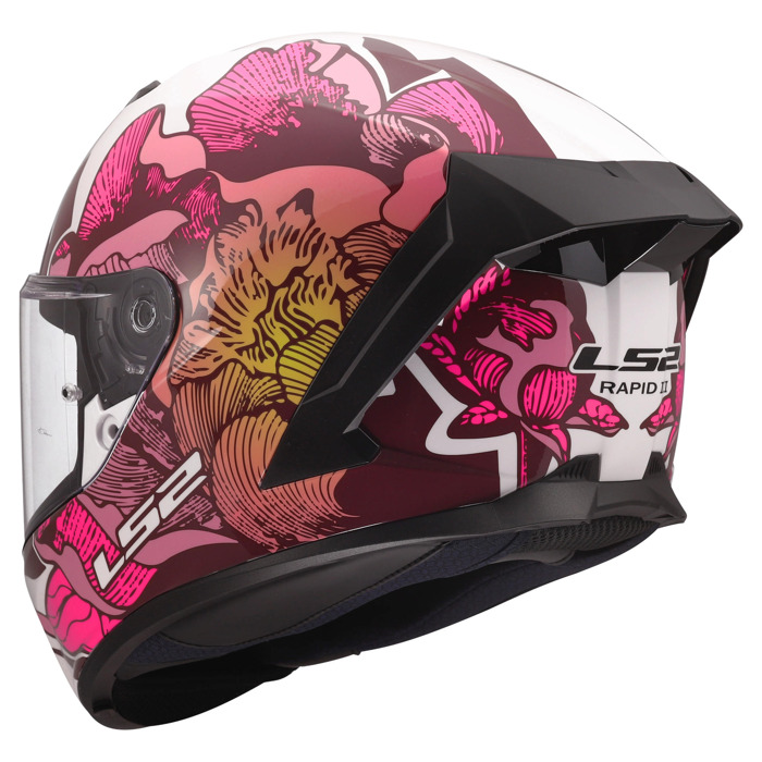 Foto: FF820 Rapid III Poppies II Integraalhelm