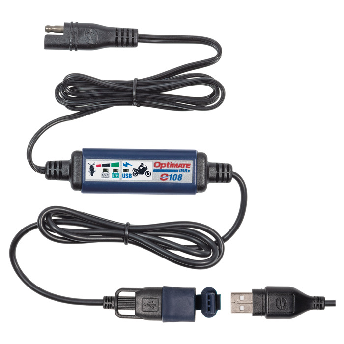 Foto: Optimate O-108 SAE USB-oplader 3300 mA - 150 cm