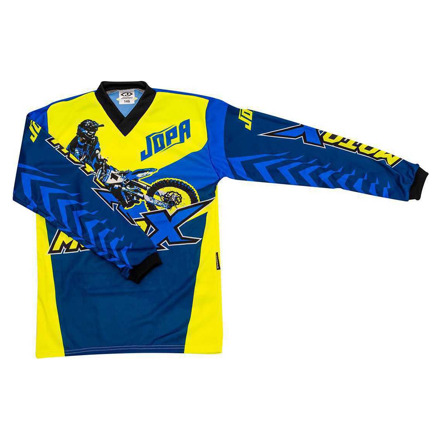 -Jersey Moto-X-Kids Blue 128