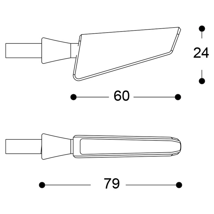 Foto: Knipperlichten SQ-LED (set)