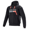 Foto: CHROME IGNITION HOODIE Zwart-Rood-Fluor