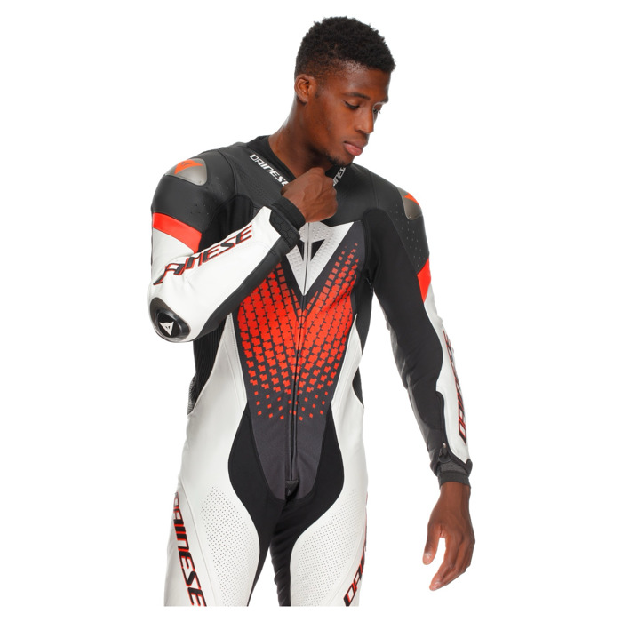 Foto: Laguna Seca 6 Perf 1PC Leren Motorpak