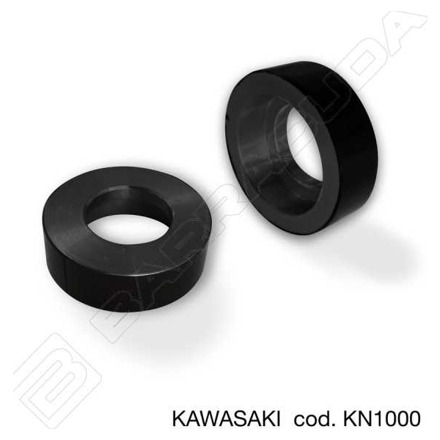 Kawasaki Adaptors Voor De Remhendelprotectors En Bar End Spiegels(set)
