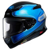 Foto: NXR2 Sheen integraalhelm Blauw-Zwart