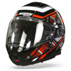 Foto: N100-5 P Starboard Systeemhelm Zwart-Rood