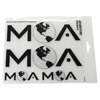 Adventure stickers MOA 20x24 cm - 