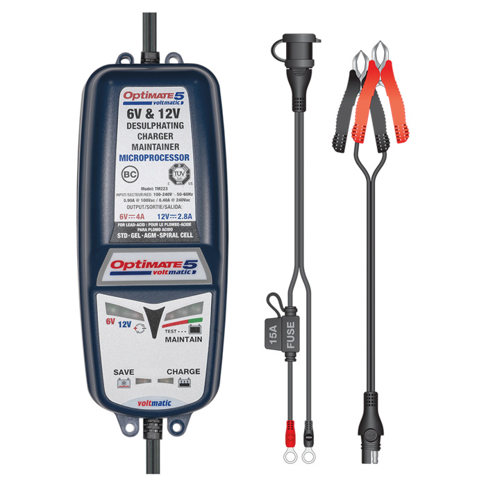 Foto: Optimate 5 Voltmatic 6V 12V Acculader