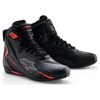 Foto: Faster-4 Drystar Motorschoenen Zwart-Rood-Fluor