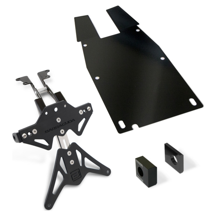 Foto: Kentekenplaathouder - specifiek voor originele knipperlichten