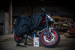 Foto: Motor in winterstalling