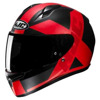 Foto: C10 Tez Integraalhelm Zwart-Rood