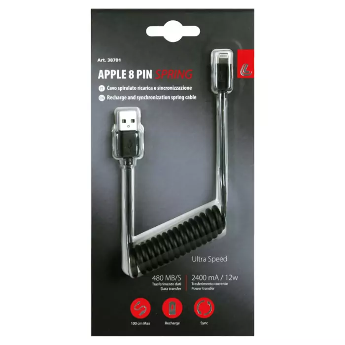 Foto: Optiline Apple 8pin 1m Oplaadkabel