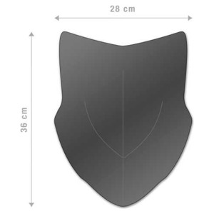 Foto: Ducati Diavel (2010-2013) Aerosport Windscherm