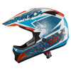 Foto: iXS Kid's Motocross Helmet 278 KID 2.0 Wit-Blauw-Oranje