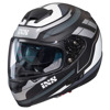 Foto: 215 2.0 Motorhelm Zwart-Grijs-Wit