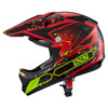 Foto: iXS Kid's Motocross Helmet 278 KID 2.0 Rood-Zwart-Fluor
