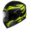 Foto: iXS Full-face helmet iXS1100 2.3 Mat Zwart-Fluor-Geel