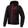 Foto: Radium Tech Motorhoodie Zwart-Rood