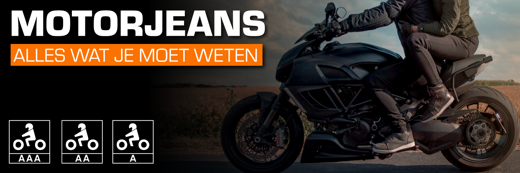 Foto: Motorjeans: Waar moet je op letten?