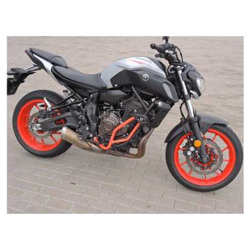 Foto: Valbeugel + Slider, Yamaha MT 07 14-21 /XSR 700 14-20