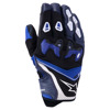 Foto: SP-R Pro Motorhandschoenen Blauw-Wit