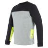 Foto: DAINESE CONTRAST SWEATSHIRT Zwart-Grijs-Geel