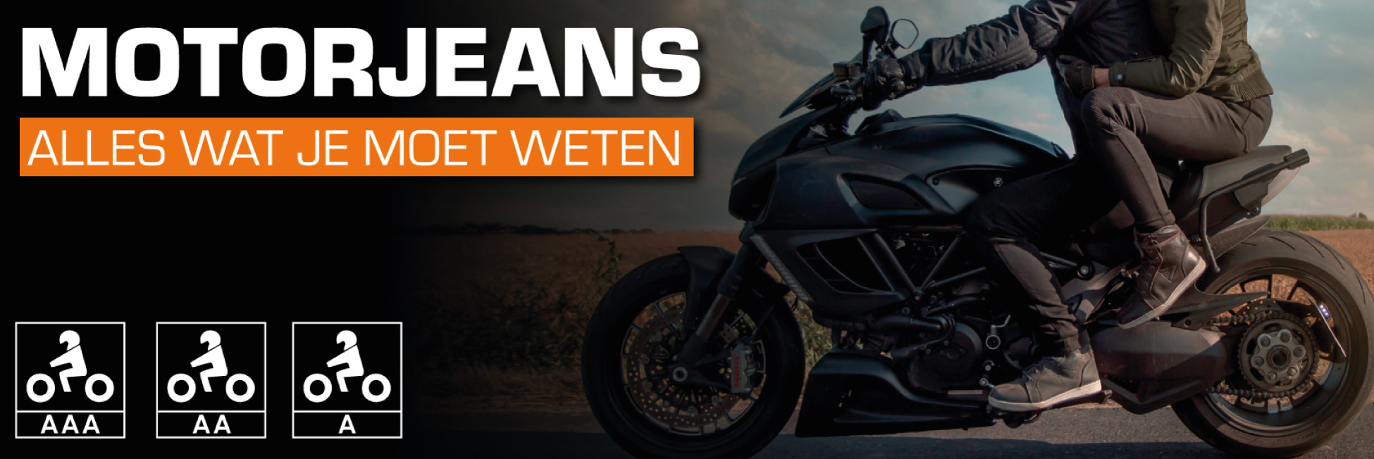 Foto: Motorjeans: Waar moet je op letten?