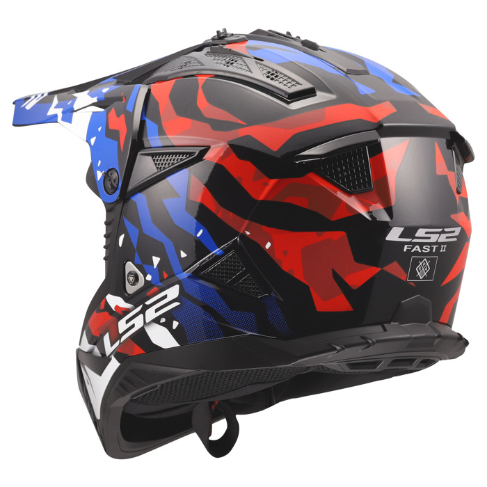 Foto: MX708 Fast II Grotesk Crosshelm