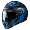 Foto: Motorhelm , I70 Reden Zwart-Blauw