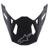 Foto: VISOR S-M10/S-M8 - SOLID Zwart