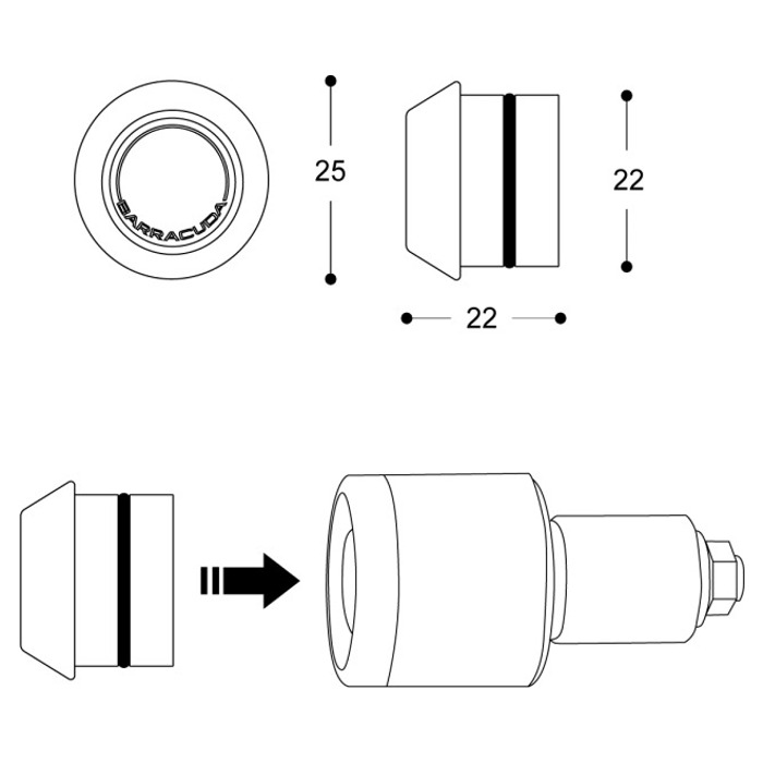 Foto: B-Led B-Lux Knipperlichten