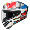 Foto: X-SPR Pro Proxy Integraalhelm Wit-Rood-Blauw