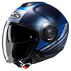 Foto: I40N Dova Jet Helm Zwart-Blauw